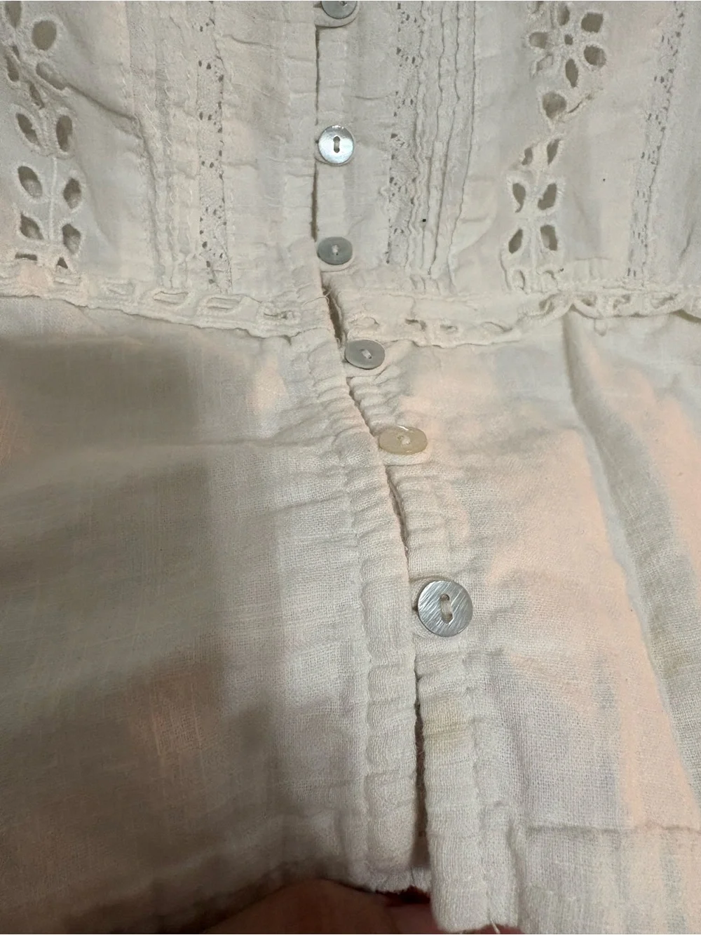 Free People lightweight cream